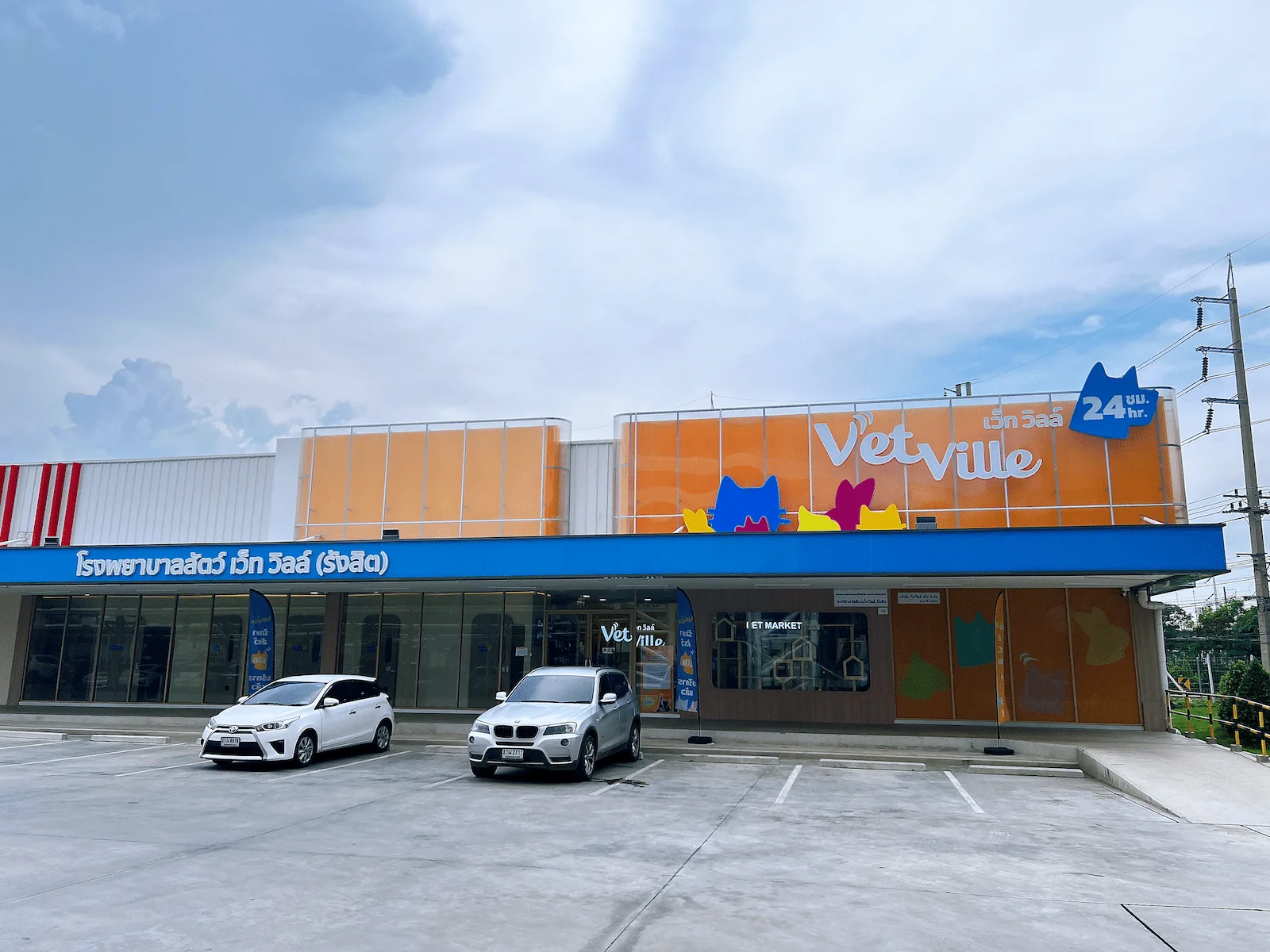 โรงพยาบาลสัตว์เว็ทวิลล์  <br/><span>สาขารังสิต</span>